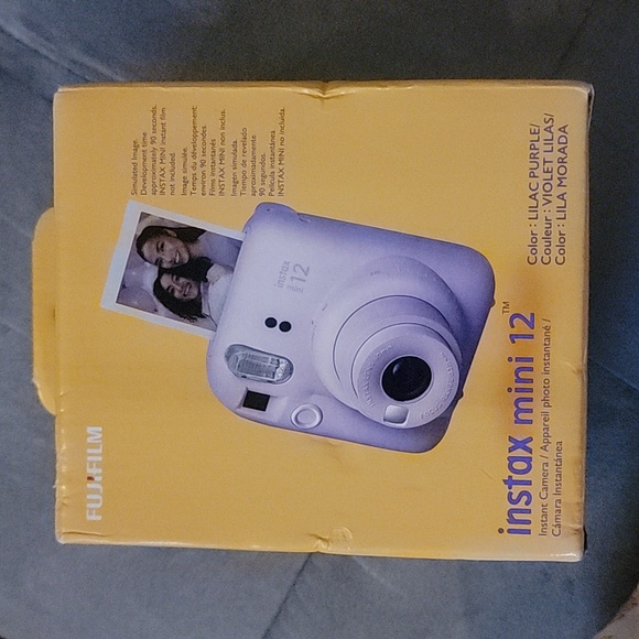 Fujifilm Instax Mini 12 Lilac Camera *new in box - Picture 3 of 6
